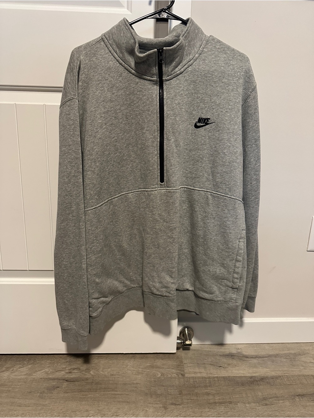 Vintage Nike Sportswear Club  1/2-Zip Fleece Sweatshirt